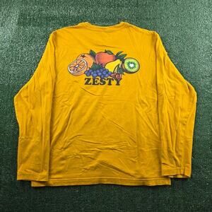 Original use‎ yellow zesty graphic long sleeve t-shirt